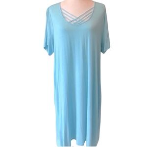BOUTIQUE ITEM- Casual Blue Women's Dress